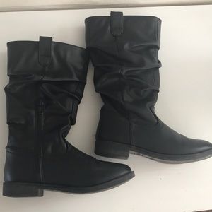 Children’s Place Size 12 Girls Leather Boots